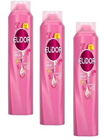  Elidor Saç Bakım Şampuanı Güçlü ve Parlak Saçlar 650 ml X 3 ADET