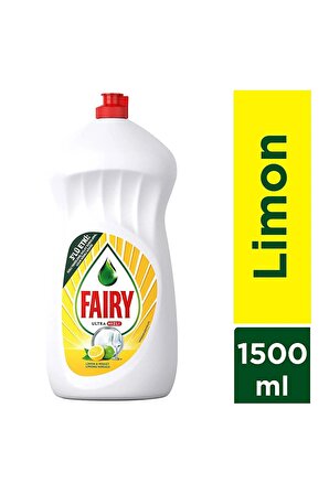 Fairy 1500 ml Limon Kokulu Elde Yıkama Deterjanı