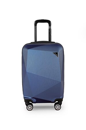 Polo&Sky Elmas Model Lacivert Kabin Boy Valiz Bavul
