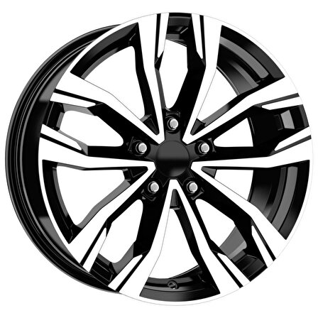 EMR-DY747-01 7.5x17"-4x100 ET40 66.1 Black Diamond Jant (4 Adet)