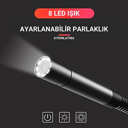 JDiag Türkiye Endüstriyel Endeskop – Yılan Kamera 8mm