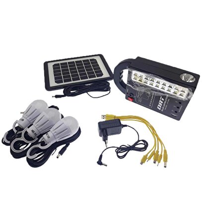 ENFAGO-DAT AT-999 Güneş Enerjili Solar Aydınlatma Sistemi Enerjili Lamba