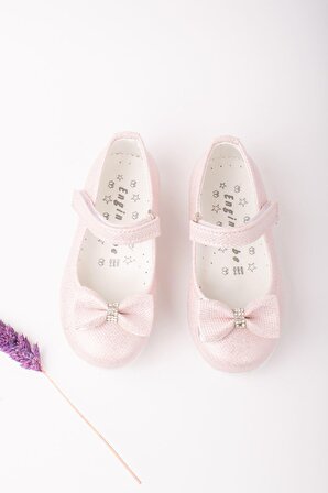 Fiyonklu Kız Bebe Ayakkabı
