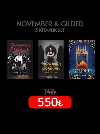 November & Gılged Ciltli Set 3 Kitap