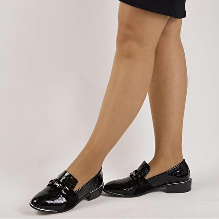 Kadın Hakiki Deri Günlük Klasik Loafer  Ayakkabı