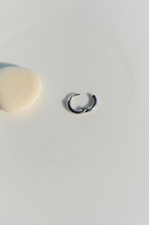 Erkek Çelik Halka Piercing Tragus Helix Kıkırdak 8 mm