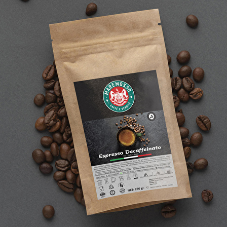 Espresso Decaffeinato Kafeinsiz Espresso Kahve 250 Gr.