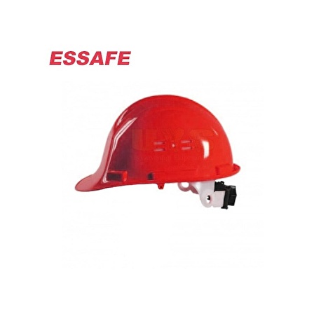 Essafe Kulaklık Takılır Tip Baret Kırmızı GE1548K