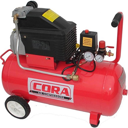 Cora ZB2550 Yağlı Kompresör 50 Litre 2,5Hp 8 Bar