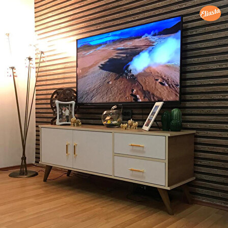 Modilayn Claros Tv Sehpası Tv Ünitesi 150X40X60 cm Tv Standı