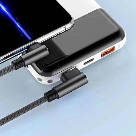 3 Metre Oyuncu Şarj Kablosu iPhone Uyumlu Uzun 3A 3m USB - Ligtning