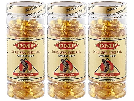 Dmp Balık Yağı 1000 Mg Omega 3-6-9 3x200 Softgel