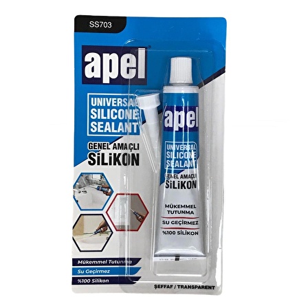 Apel Tüp Silikon 50 ml Şeffaf 