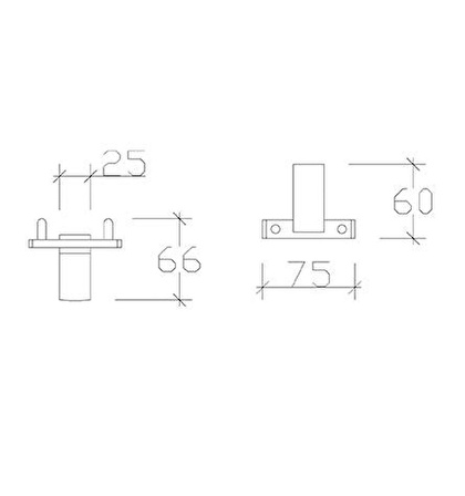 Tema Premium Serisi Banyo 2 li Bornoz Askılık Mat Siyah