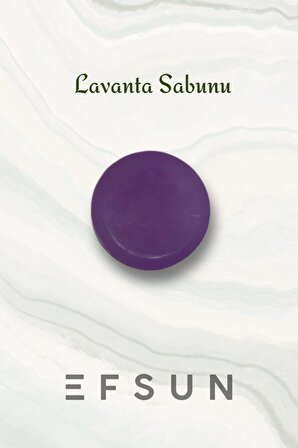 Yuvarlak Lavanta Sabunu 85-90 Gr