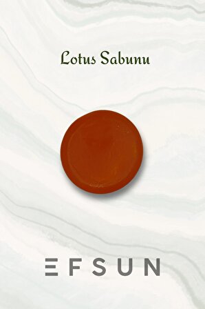 Yuvarlak Lotus Sabunu 85-90 Gr