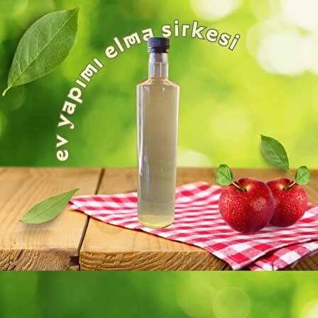 Ev Yapımı Elma Sirkesi 750mL