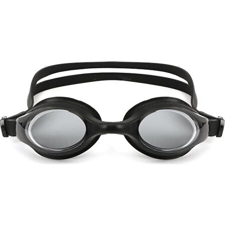 Siyah Yetişkin Yüzücü Gözlüğü Havuz Gözlüğü