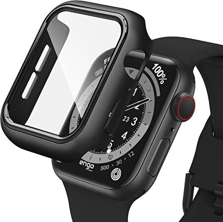 Apple Watch Uyumlu SE Ekran Koruyucu Kılıf Sert PC Kasa Watch SE 40mm 