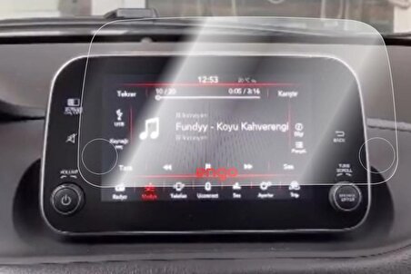 Fiat Egea 7 inç Ekran Koruyucu Multimedya Navigasyon Uyumlu