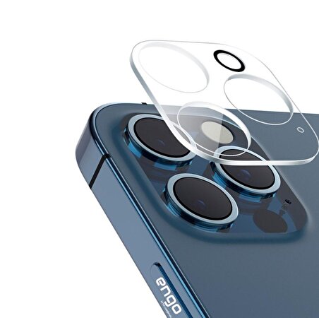 Apple iPhone 14 Pro Max Kamera Lens Koruyucu 9H Temperli Cam