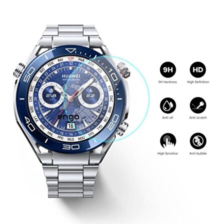 Huawei Watch Ultimate Ekran Koruyucu Nano Şeffaf & Parlak 2 Adet