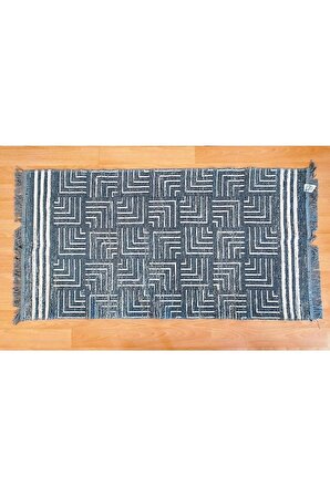 Labirent Desen Antik Kilim