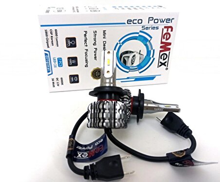 FEMEX ECO POWER  H7 Simsek Etkili Zenon CSP Led Xenon Led Headlight