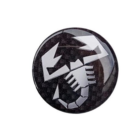 Grande Punto Yuvarlak Abarth Logo Rozet Jant Göbeği