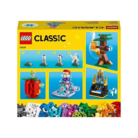 FABBATOYS 11019 LEGO® Classic Yapım Parçaları ve Fonksiyonlar 500 parça +5 yaş