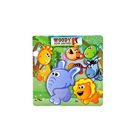 FABBATOYS Ahşap Puzzle 3D Kafalar