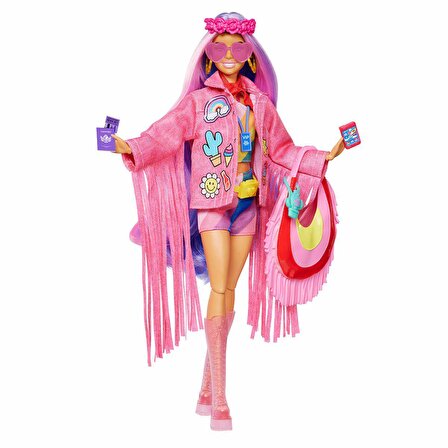 FABBATOYS HPB15 Barbie Extra Seyehat Bebekleri - Çöl Temalı