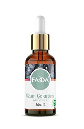 Faida Üzüm Çekirdeği Yağı-Vitis Vinifera Oleum (50 ml)