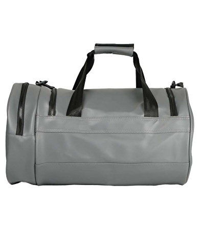 MuscleCloth Elite Duffel Bag Silindir Spor Çanta Füme