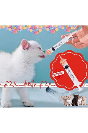 Evcil Hayvan Mini Silikon Meme Yavru Kedi Köpek Hamster Emzik Biberon 1 Adet