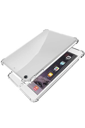 Samsung Galaxy Tab A9 8.7 inç X110 X115 Uyumlu Darbeye Dayanıklı (Antişok) Şeffaf Slikon Kılıf