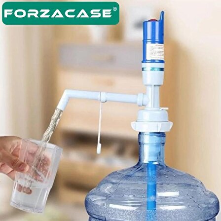 Forzacase Pil ile Çalışan Düğmeli Otomatik Damacana Su Pompası - FC019