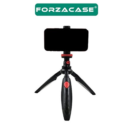 Forzacase Cep Telefonu Ve Kamera için Çok Fonksiyonlu 3 Ayak Tripod + Telefon Tutucu - FC064