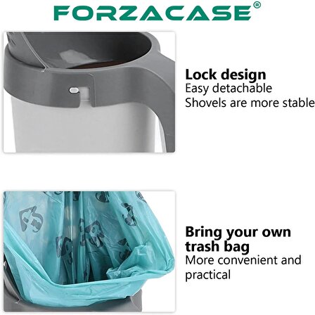 Forzacase Elekli Kedi Kumu Serpme Temizleme Küreği Kepçesi - FC280