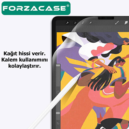 Forzacase Samsung Galaxy Tab S9 X710 Paper Like Kağıt Hissi Mat Ekran Koruyucu Nano Film - FC295