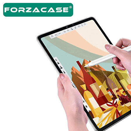 Forzacase Samsung Galaxy Tab S9 FE X510 Paper Like Kağıt Hissi Mat Ekran Koruyucu Nano Film - FC295