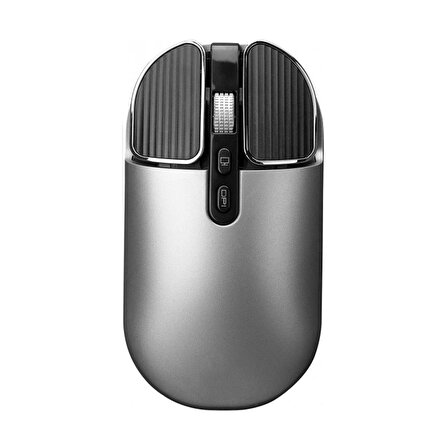 Forzacase 2400 DPI Şarj Edilebilir 2.4 GHz Çift Modlu Premium Bluetooth Kablosuz Mouse -FC385