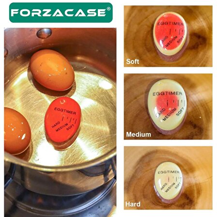 Forzacase Yumurta Kaynatma Zamanlayıcısı Dublör Yumurta Egg Timer - FC423