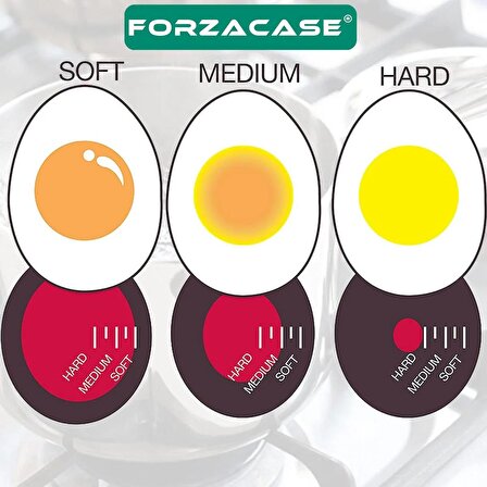 Forzacase Yumurta Kaynatma Zamanlayıcısı Dublör Yumurta Egg Timer - FC423