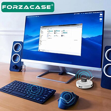 Forzacase Mini v5.1 USB Bluetooth Dongle 5.1 Bluetooth Adaptör - FC443