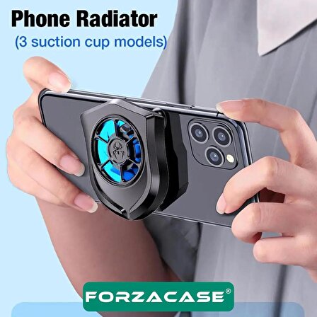 Forzacase 4700 RPM Vakumlu Kablolu Tablet ve Telefon Soğutucu Isı Önleyici Fan - FC562