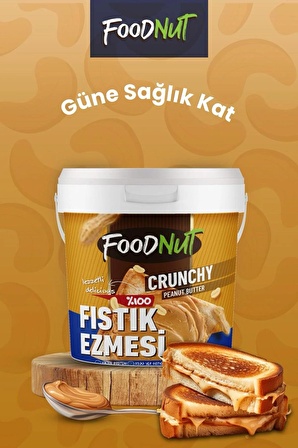 %100 Şekersiz Sporcu Dostu Fıstık Ezmesi 1 Kg Şekersiz Yer Fıstığı Ezmesi Proteini Yüksek.