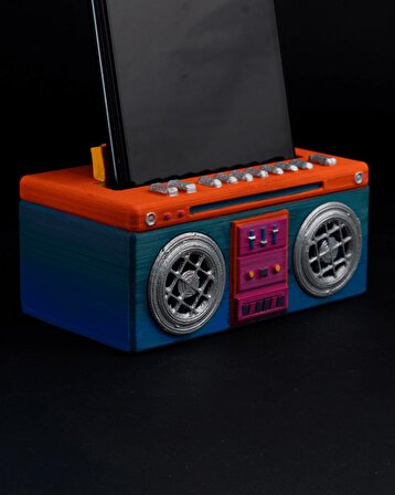 90'lı Yıllar Radyosu Telefon Tutucu-Standı