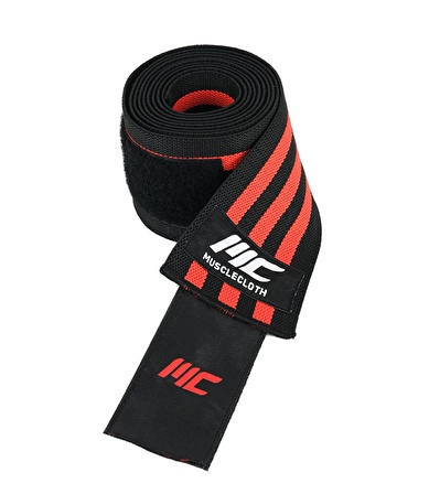 MuscleCloth Pro Knee Wraps Diz Bandajı 2'Li Paket - Cırt Bantlı