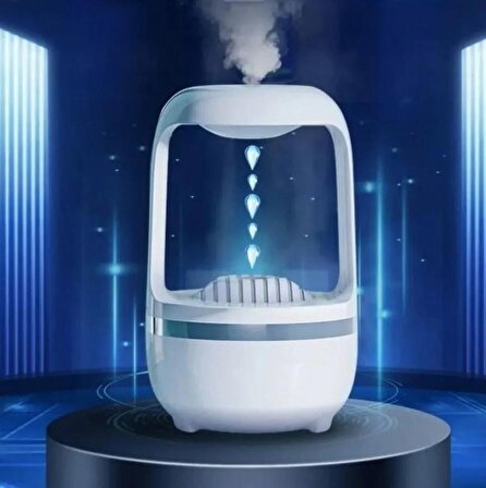 Anti-Yerçekimi Hava Nemledirici Geri Akış Su Damlacıklı Buhar Makinesi USB Aroma Uçucu Yağ Difüzörü
